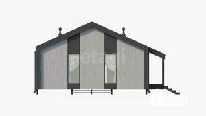 Дом 70м², 1-этажный, участок 5 сот.