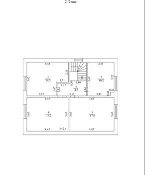 Дом 146м², 2-этажный, участок 5 сот.