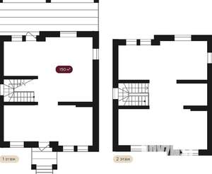 Коттедж 150м², 2-этажный, участок 8 сот.  