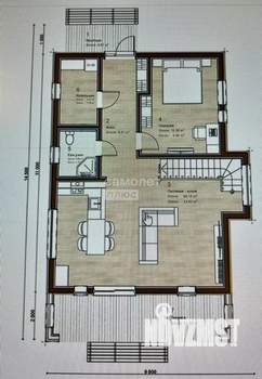 Дом 160м², 2-этажный, участок 11 сот.  