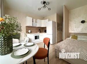 Студия квартира, посуточно, 25м2, 4/17 этаж