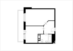 1-к квартира, на длительный срок, 40м2, 11/25 этаж