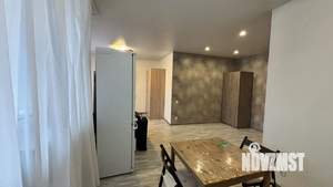 Студия квартира, на длительный срок, 40м2, 3/4 этаж