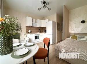 Студия квартира, посуточно, 25м2, 4/17 этаж