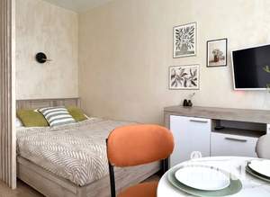 Студия квартира, посуточно, 25м2, 4/17 этаж