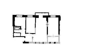 3-к квартира, на длительный срок, 55м2, 4/5 этаж