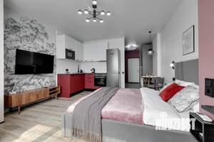 Студия квартира, посуточно, 35м2, 12/17 этаж