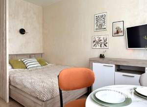 1-к квартира, посуточно, 25м2, 1/1 этаж