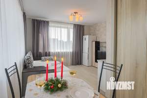 Студия квартира, посуточно, 24м2, 10/17 этаж