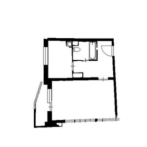 1-к квартира, на длительный срок, 40м2, 14/17 этаж