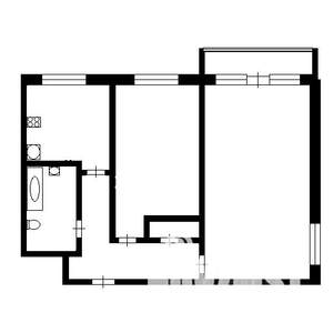 2-к квартира, на длительный срок, 53м2, 5/12 этаж