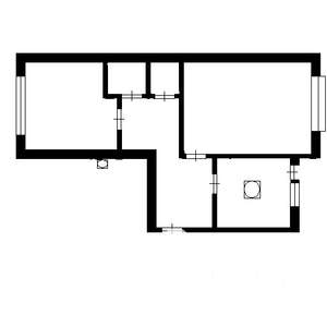 2-к квартира, вторичка, 54м2, 8/12 этаж