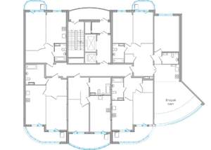1-к квартира, строящийся дом, 46м2, 17/19 этаж