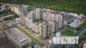 1-к квартира, строящийся дом, 51м2, 8/22 этаж