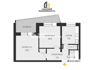 2-к квартира, вторичка, 47м2, 4/9 этаж