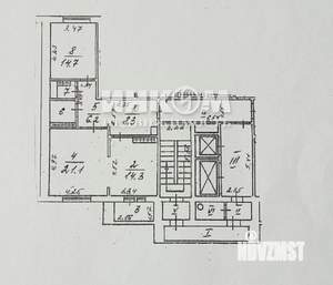 2-к квартира, вторичка, 69м2, 8/17 этаж