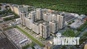 1-к квартира, строящийся дом, 51м2, 19/22 этаж