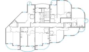 3-к квартира, строящийся дом, 109м2, 14/19 этаж