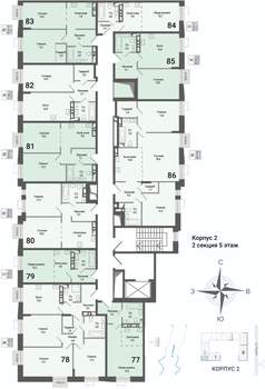Студия квартира, вторичка, 28м2, 5/8 этаж