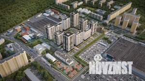 Студия квартира, строящийся дом, 40м2, 4/16 этаж
