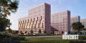 1-к квартира, строящийся дом, 37м2, 9/17 этаж