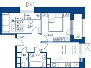 Фото квартиры на продажу (1)