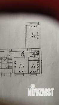 2-к квартира, вторичка, 50м2, 1/9 этаж