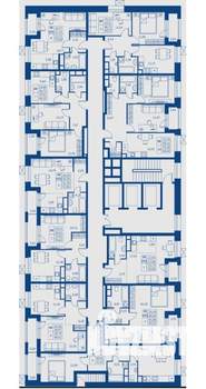 1-к квартира, строящийся дом, 36м2, 2/22 этаж