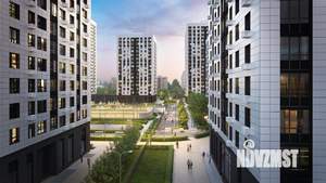 1-к квартира, строящийся дом, 44м2, 16/22 этаж