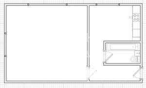 1-к квартира, вторичка, 31м2, 4/5 этаж
