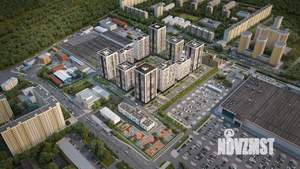 1-к квартира, строящийся дом, 40м2, 10/22 этаж