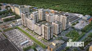 Студия квартира, строящийся дом, 37м2, 10/22 этаж