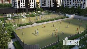 1-к квартира, строящийся дом, 51м2, 10/22 этаж