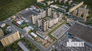 1-к квартира, строящийся дом, 40м2, 11/22 этаж