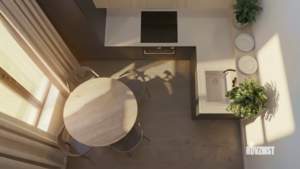 1-к квартира, строящийся дом, 45м2, 2/22 этаж