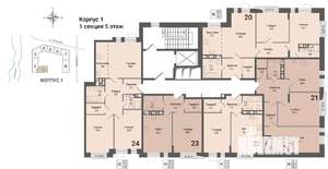 2-к квартира, вторичка, 68м2, 5/8 этаж