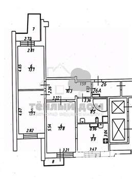 3-к квартира, вторичка, 73м2, 9/17 этаж