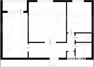 2-к квартира, вторичка, 53м2, 10/12 этаж