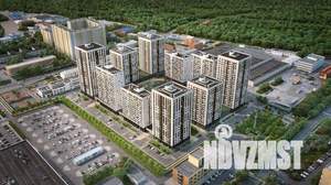 3-к квартира, строящийся дом, 81м2, 17/22 этаж