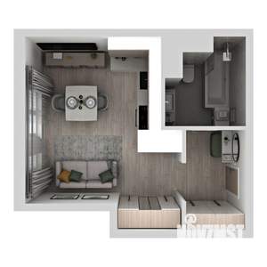 Студия квартира, вторичка, 25м2, 2/8 этаж