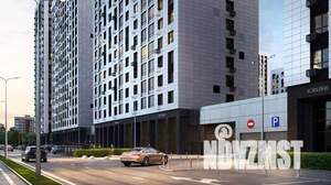 1-к квартира, строящийся дом, 52м2, 6/22 этаж