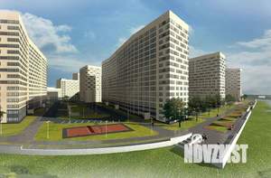 1-к квартира, строящийся дом, 44м2, 15/17 этаж