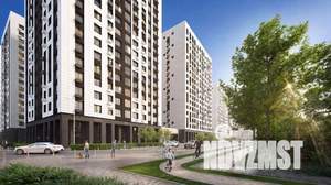 1-к квартира, строящийся дом, 40м2, 4/22 этаж