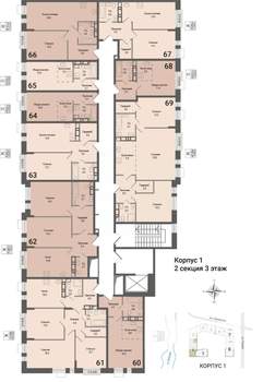 Студия квартира, вторичка, 28м2, 3/8 этаж