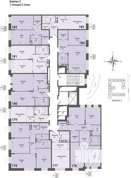 Студия квартира, строящийся дом, 28м2, 2/8 этаж