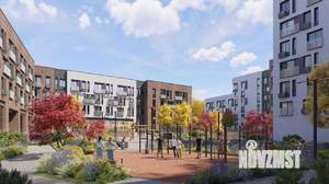 2-к квартира, строящийся дом, 64м2, 4/8 этаж