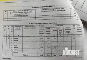 2-к квартира, вторичка, 53м2, 12/12 этаж