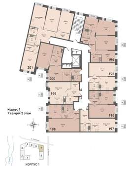Студия квартира, вторичка, 29м2, 2/8 этаж
