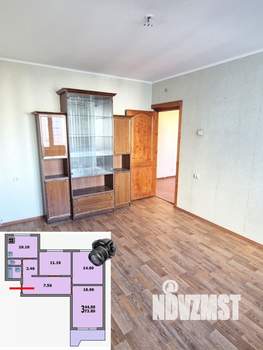 3-к квартира, вторичка, 75м2, 8/14 этаж