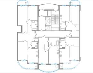 1-к квартира, строящийся дом, 51м2, 18/19 этаж